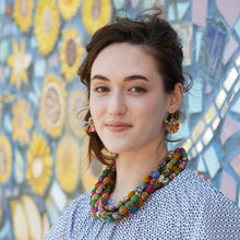 Load image into Gallery viewer, Aarini Kantha Collar Necklace